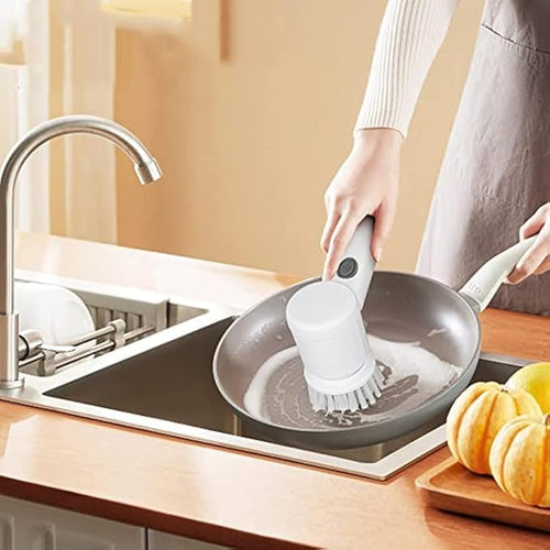 5-in-1 Magic Electric Spin Scrubber - Cordless Cleaning Brush